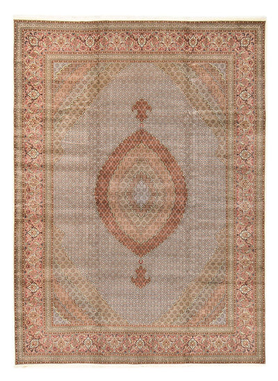 Täbriz - 50 Raj Teppich 350x502cm - Perserteppich - hellbeige