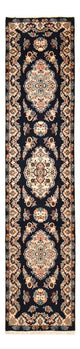 Maschad Teppich 68x295cm - Perserteppich - dunkelblau