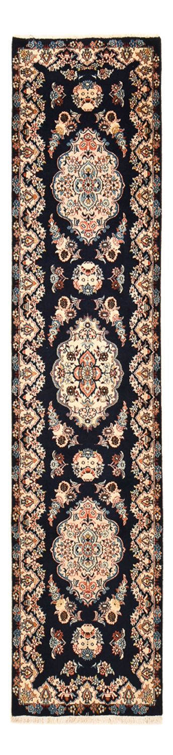 Maschad Teppich 68x295cm - Perserteppich - dunkelblau