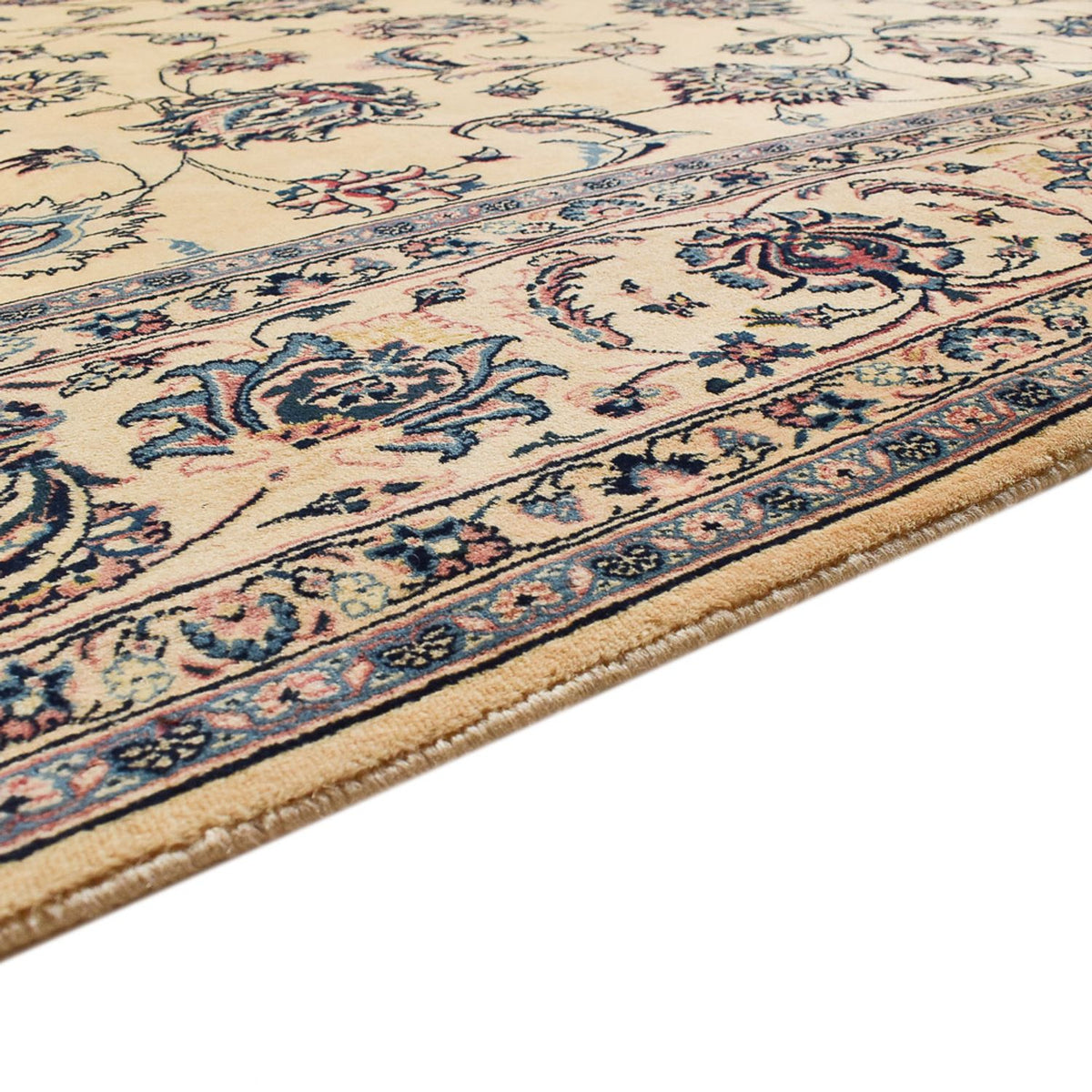 Maschad Teppich 241x352cm - Perserteppich - sand