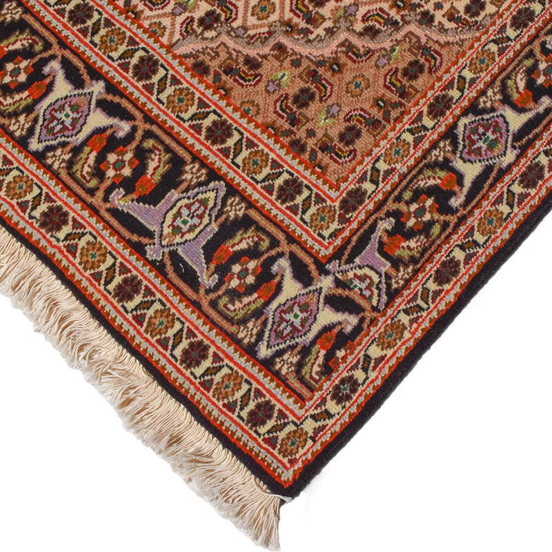 Täbriz - 40 Raj Teppich 148x207cm - Perserteppich - braun