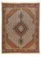 Täbriz - 40 Raj Teppich 150x198cm - Perserteppich - mehrfarbig