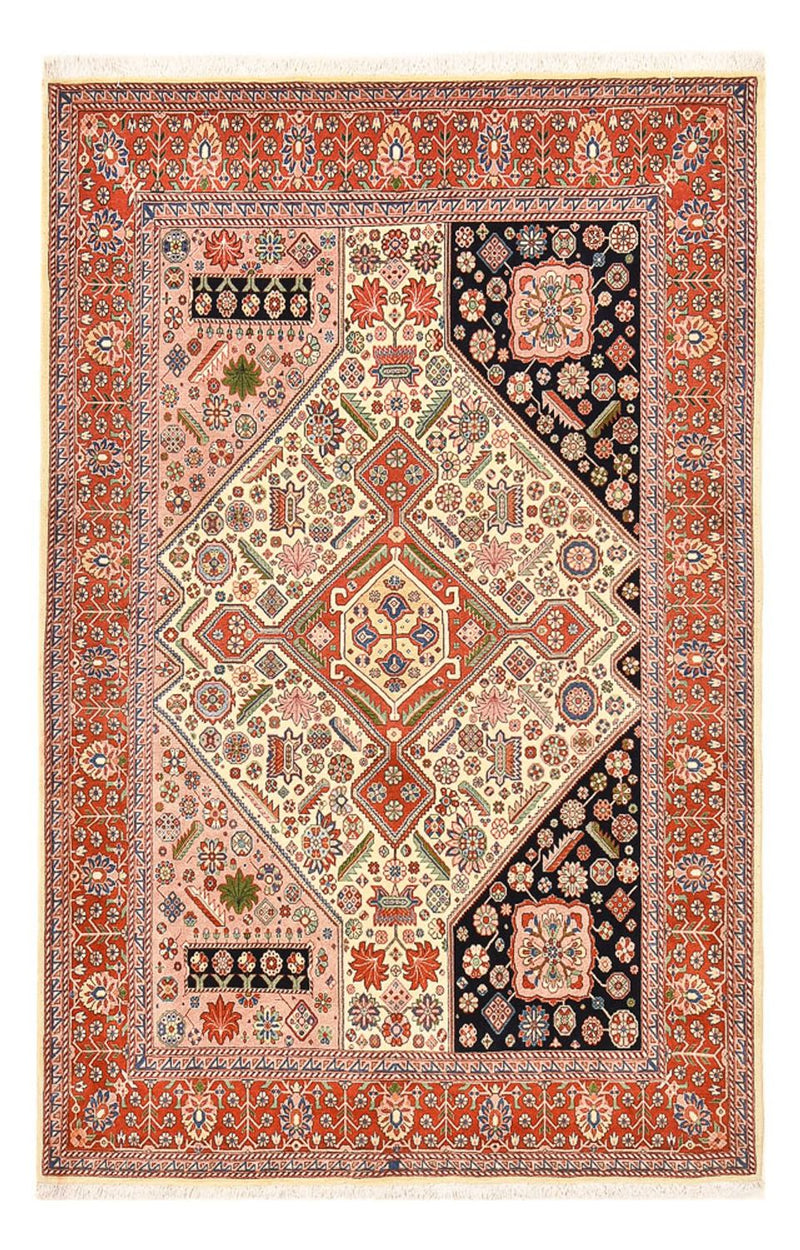 Kaschkuli Teppich 143x211cm - Perserteppich - mehrfarbig