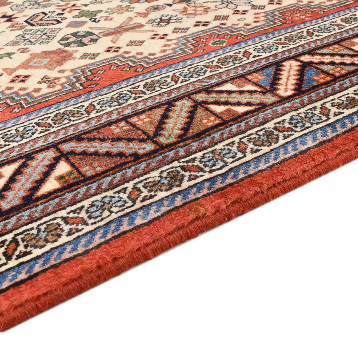 Kaschkuli Teppich 148x208cm - Perserteppich - creme