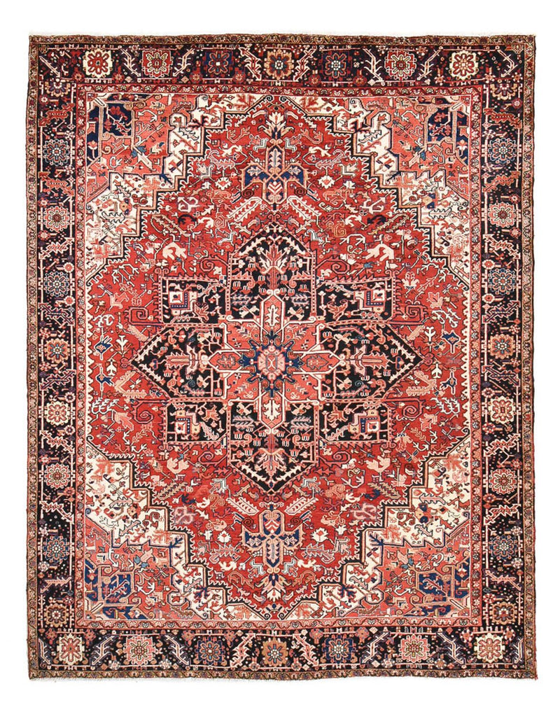 Heriz Teppich 298x375cm - Perserteppich - rot