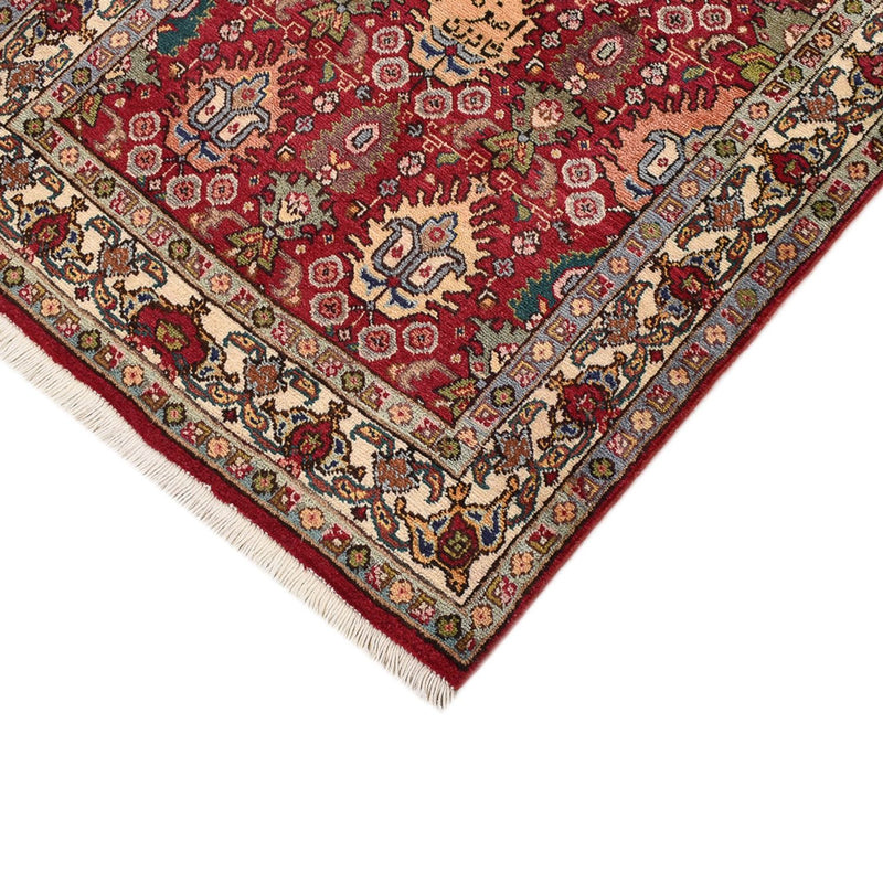 Täbriz - 40 Raj Teppich 80x408cm - Perserteppich - hellrot