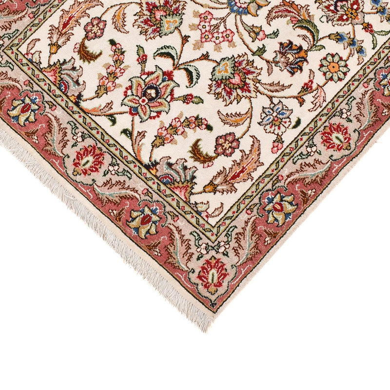 Täbriz - 50 Raj Teppich 69x297cm - Perserteppich - sand