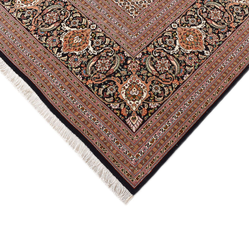 Täbriz - 50 Raj Teppich 302x394cm - Perserteppich - dunkelbeige