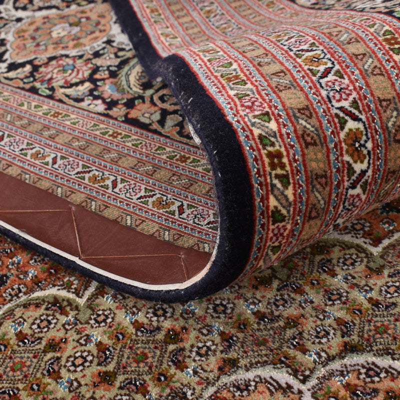 Täbriz - 50 Raj Teppich 302x394cm - Perserteppich - dunkelbeige