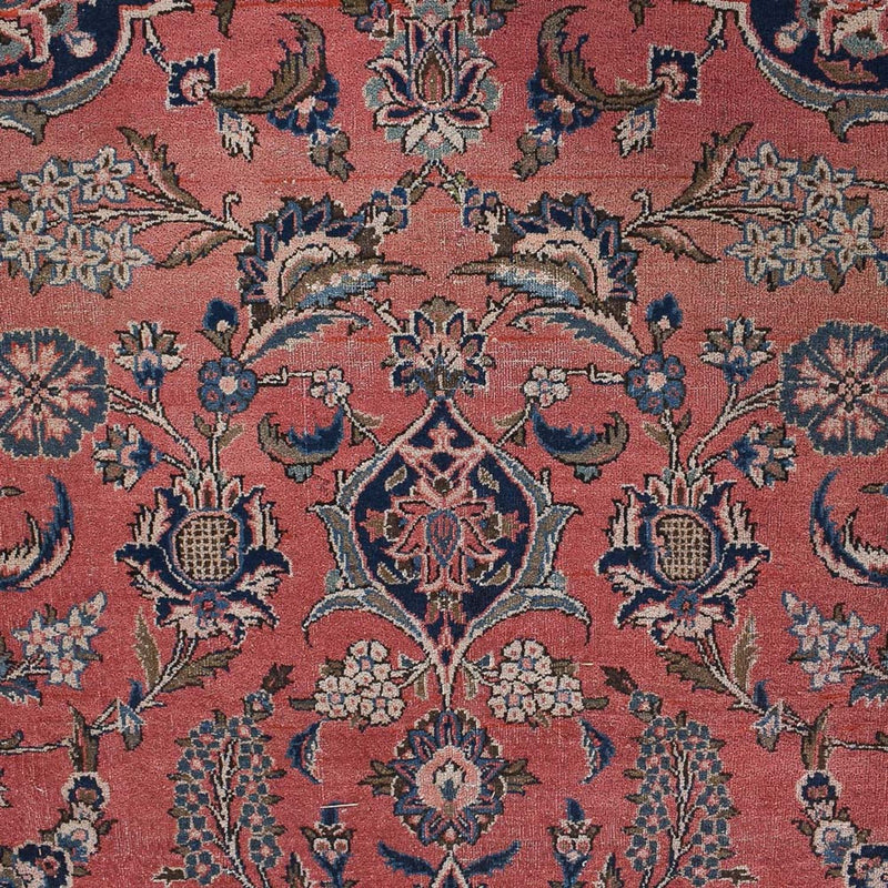 Yazd Teppich 310x415cm - Perserteppich - hellrot