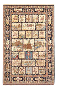 Täbriz - 70 Raj Teppich 198x300cm - Perserteppich - mehrfarbig – product image