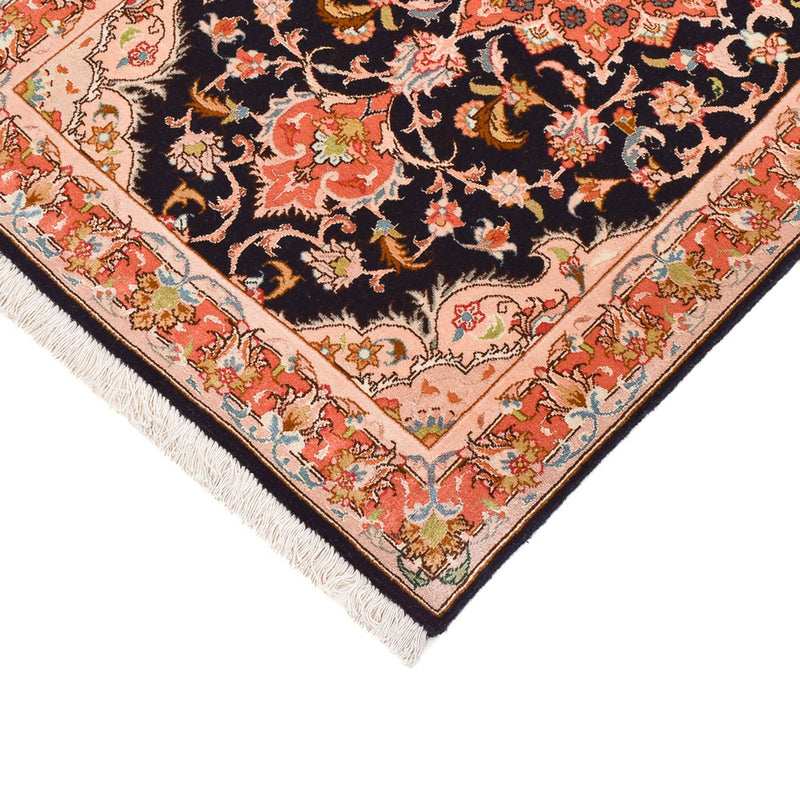 Täbriz - 50 Raj Teppich 69x288cm - Perserteppich - dunkelblau