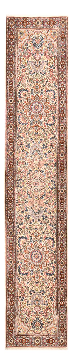 Rafsanjan Teppich 78x387cm - Perserteppich - dunkelbeige