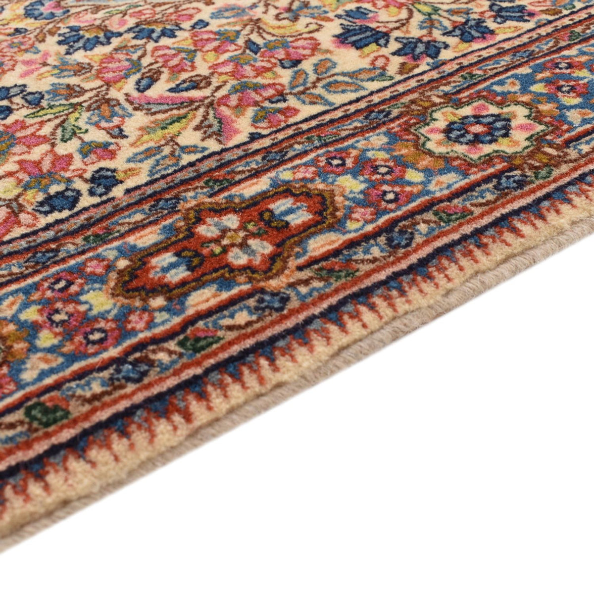 Rafsanjan Teppich 78x387cm - Perserteppich - dunkelbeige