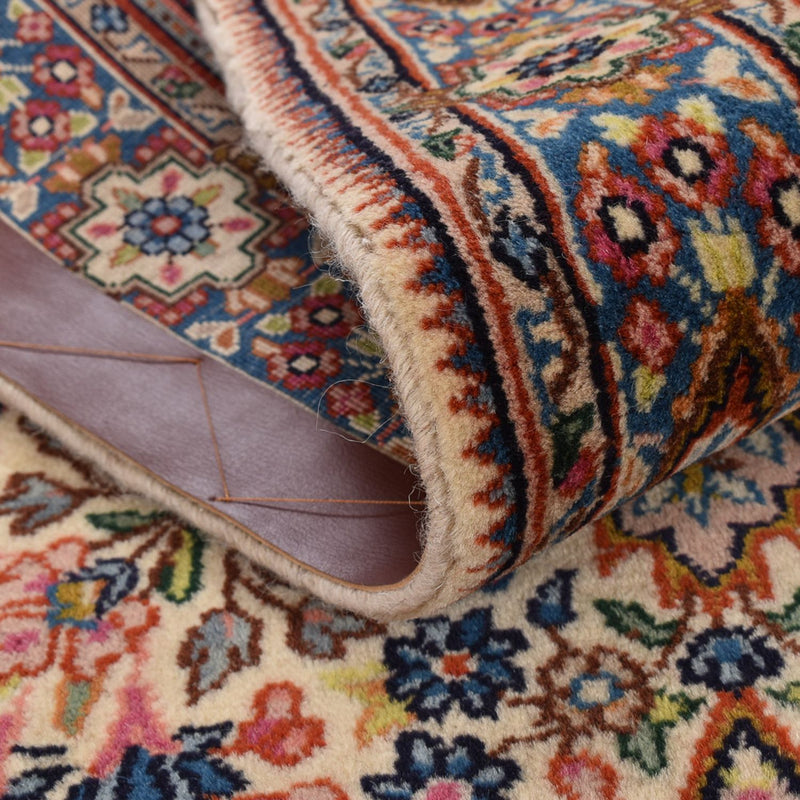 Rafsanjan Teppich 78x387cm - Perserteppich - dunkelbeige