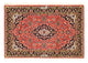 Keshan Teppich 70x100cm - Perserteppich - rot