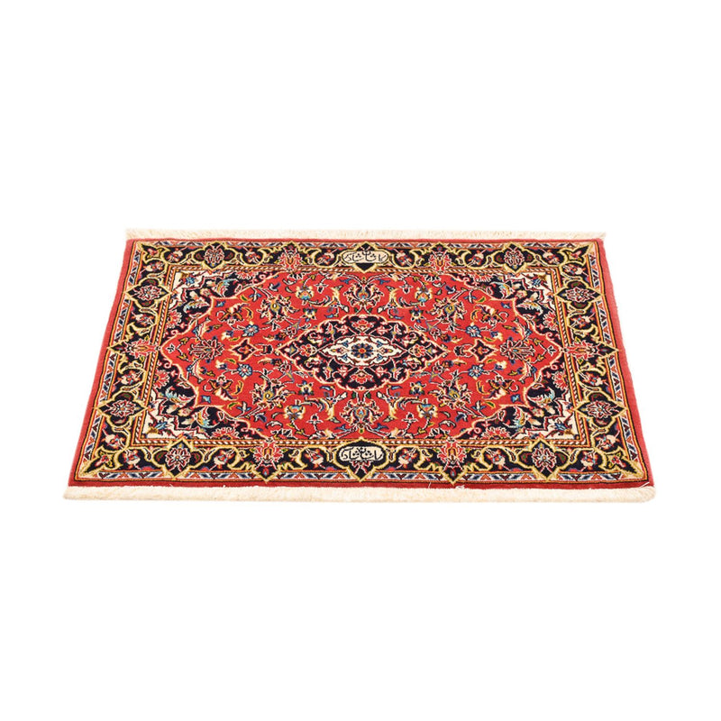 Keshan Teppich 70x100cm - Perserteppich - rot
