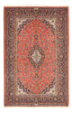 Keshan Teppich 142x225cm - Perserteppich - rot