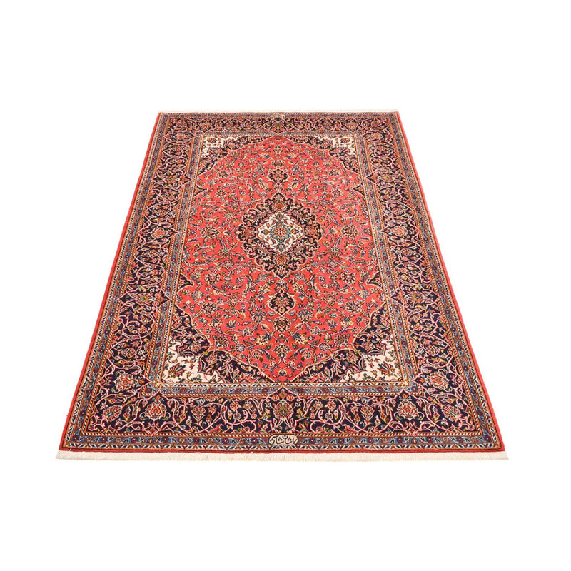 Keshan Teppich 142x225cm - Perserteppich - rot