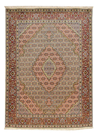 Täbriz - 40 Raj Teppich 150x209cm - Perserteppich - sand – product image