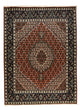 Täbriz - 40 Raj Teppich 148x200cm - Perserteppich - rot