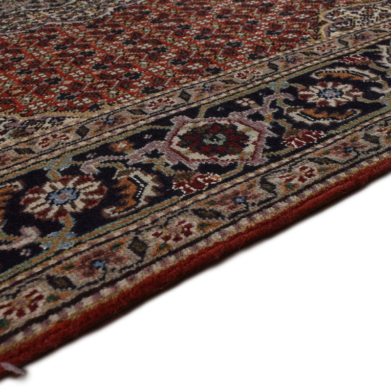 Täbriz - 40 Raj Teppich 152x200cm - Perserteppich - rot