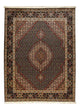 Täbriz - 40 Raj Teppich 150x202cm - Perserteppich - dunkelblau