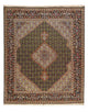 Täbriz - 40 Raj Teppich 153x183cm - Perserteppich - sand