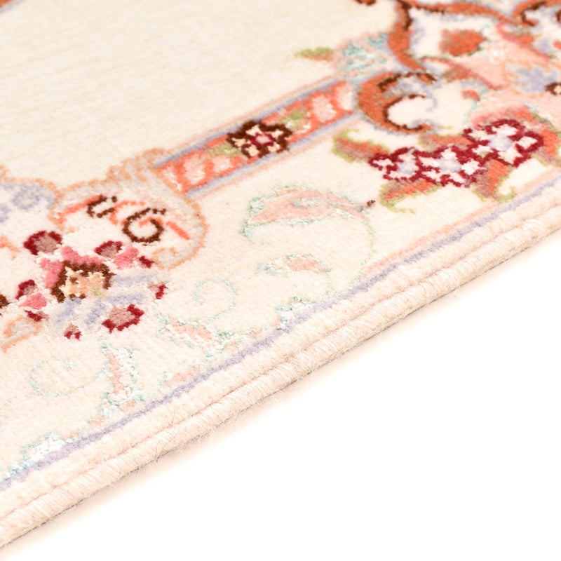 Täbriz - 50 Raj Teppich 60x90cm - Perserteppich - creme