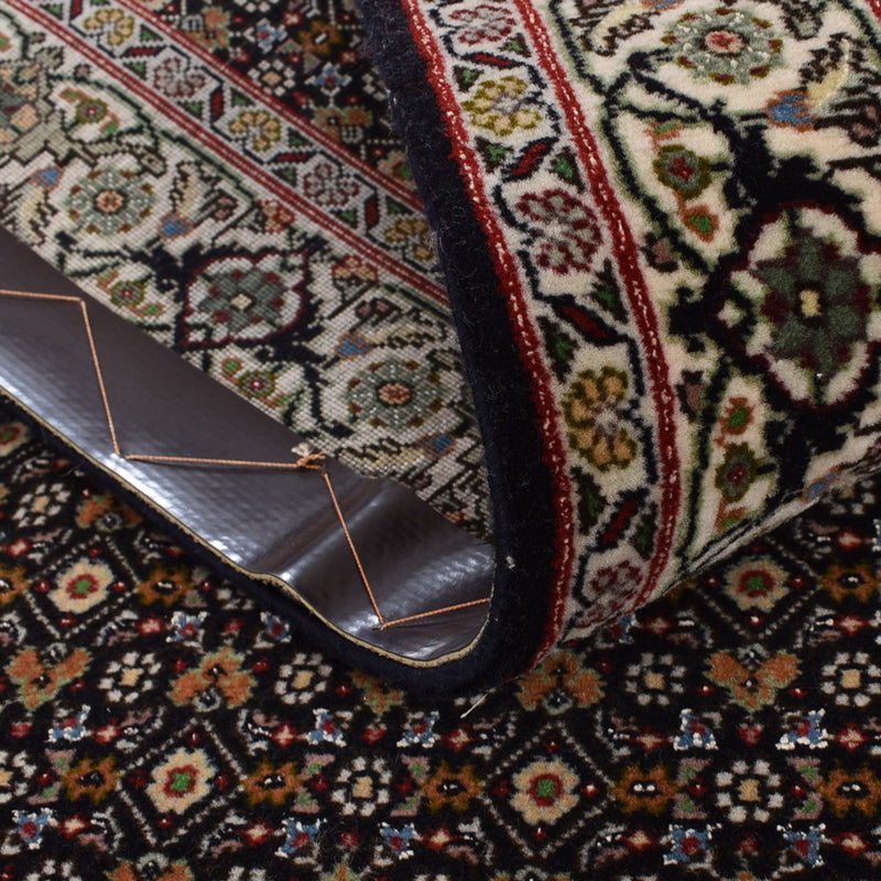 Täbriz - 50 Raj Teppich 82x393cm - Perserteppich - dunkelbeige