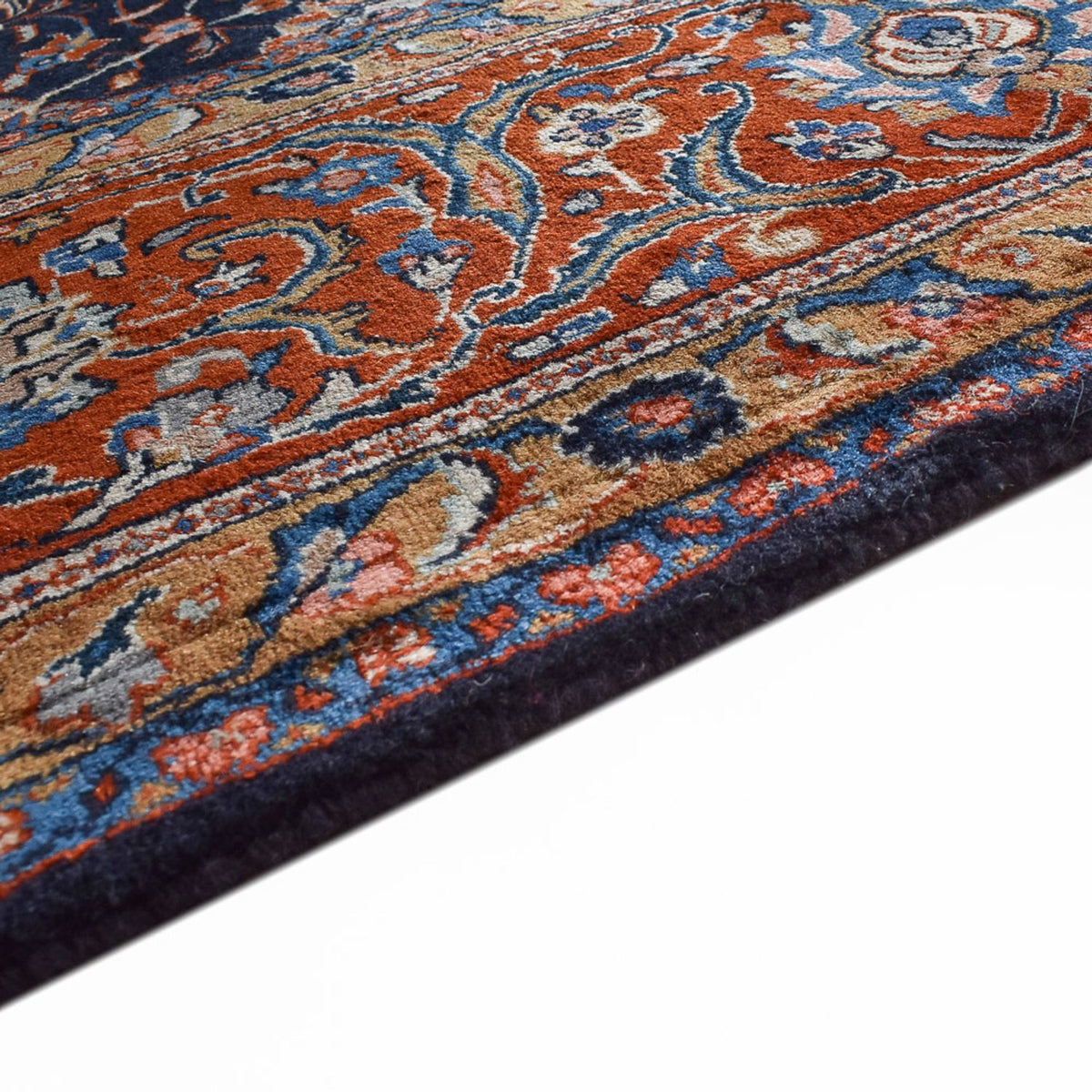 Maschad Teppich 294x402cm - Perserteppich - dunkelblau