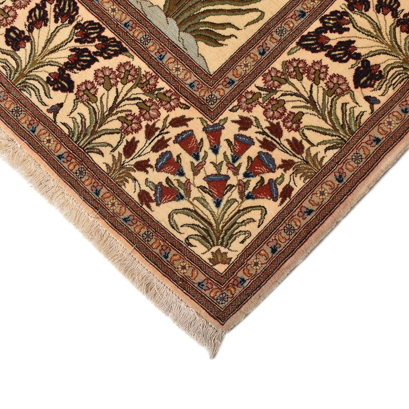 Ilam Teppich 136x202cm - Perserteppich - hellbeige