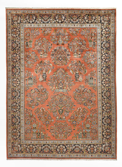 Golpayegan Teppich 303x410cm - Perserteppich - rot