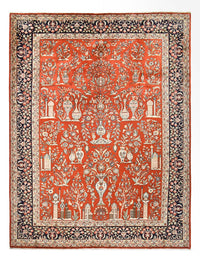 Golpayegan Teppich 303x399cm - Perserteppich - rot – product image