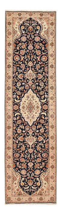 Täbriz - 50 Raj Teppich 82x310cm - Perserteppich - dunkelblau – product image