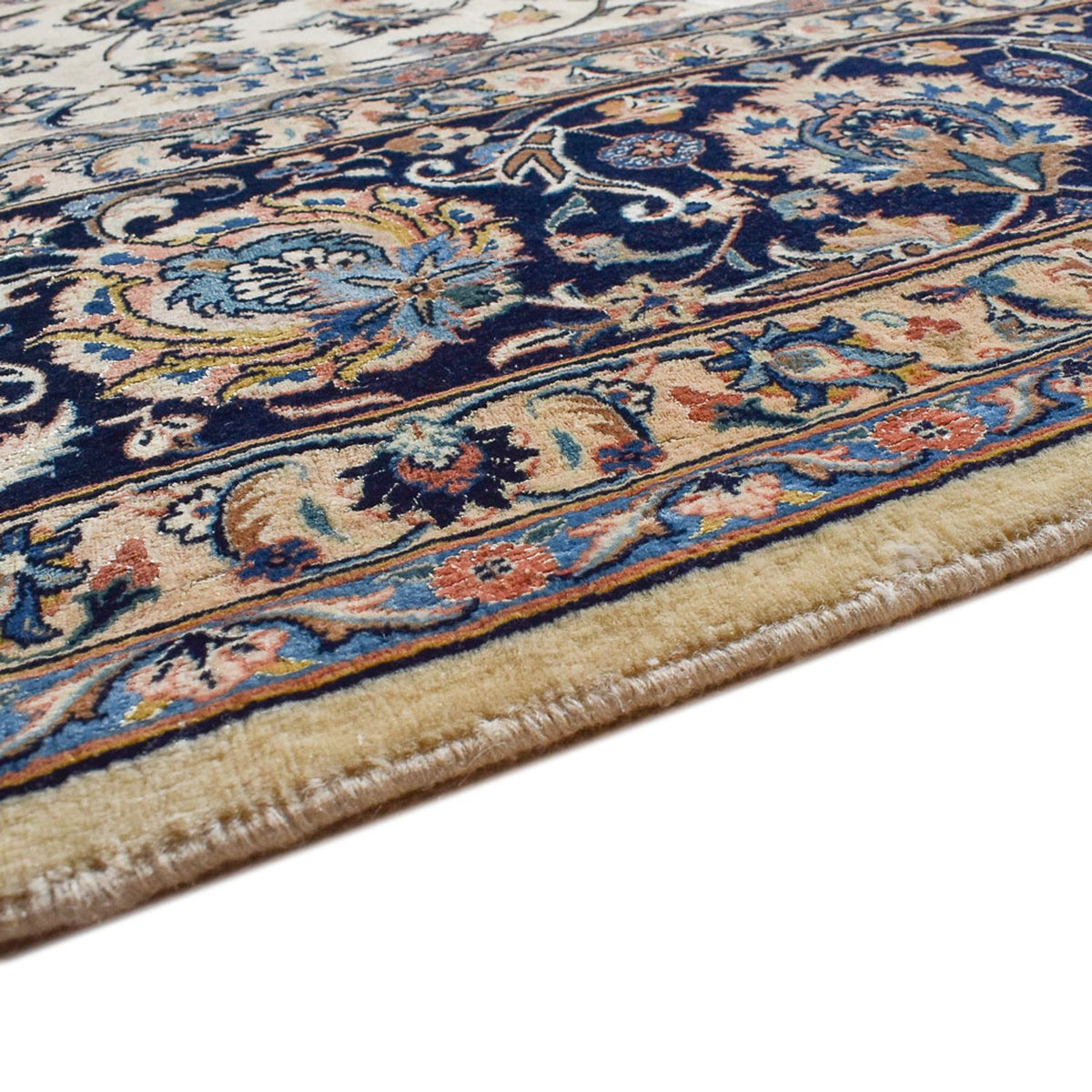 Maschad Teppich 252x358cm - Perserteppich - sand