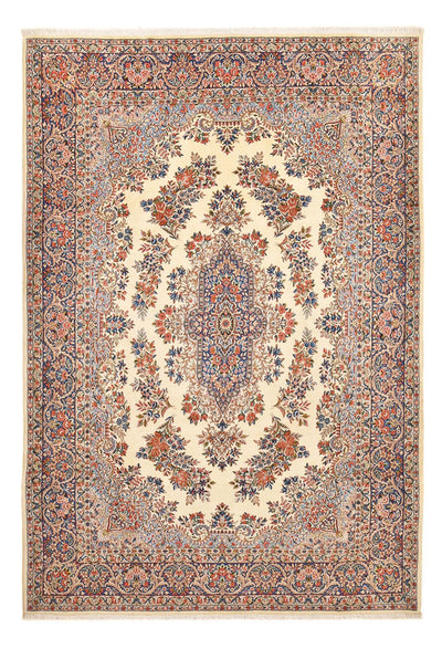 Rafsanjan Teppich 210x297cm - Perserteppich - hellbeige