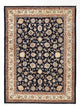 Maschad Teppich 245x340cm - Perserteppich - dunkelblau