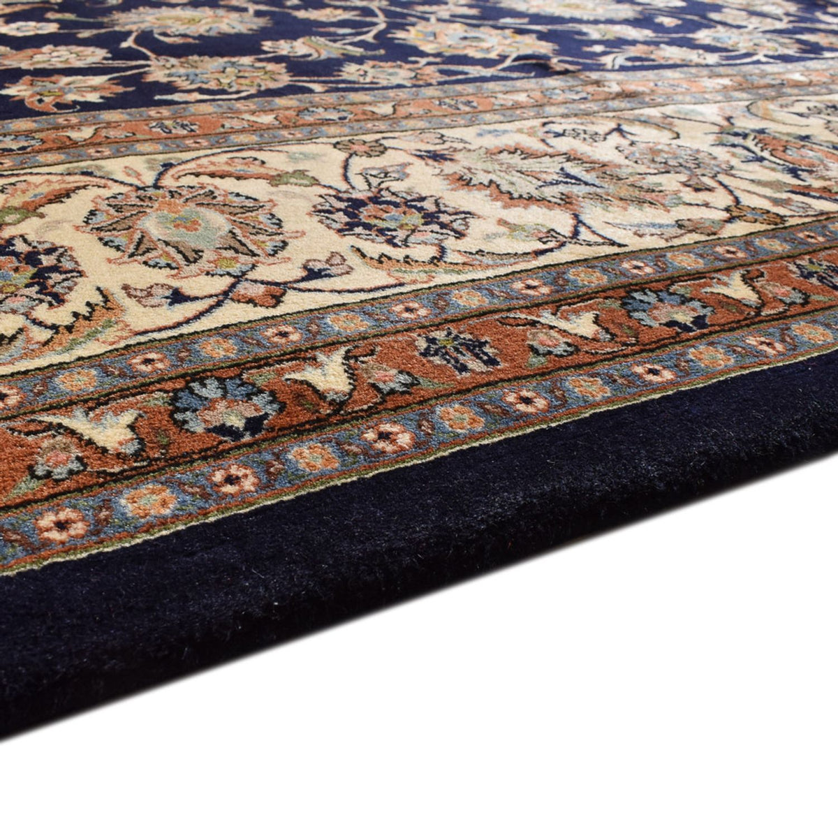 Maschad Teppich 300x385cm - Perserteppich - dunkelblau