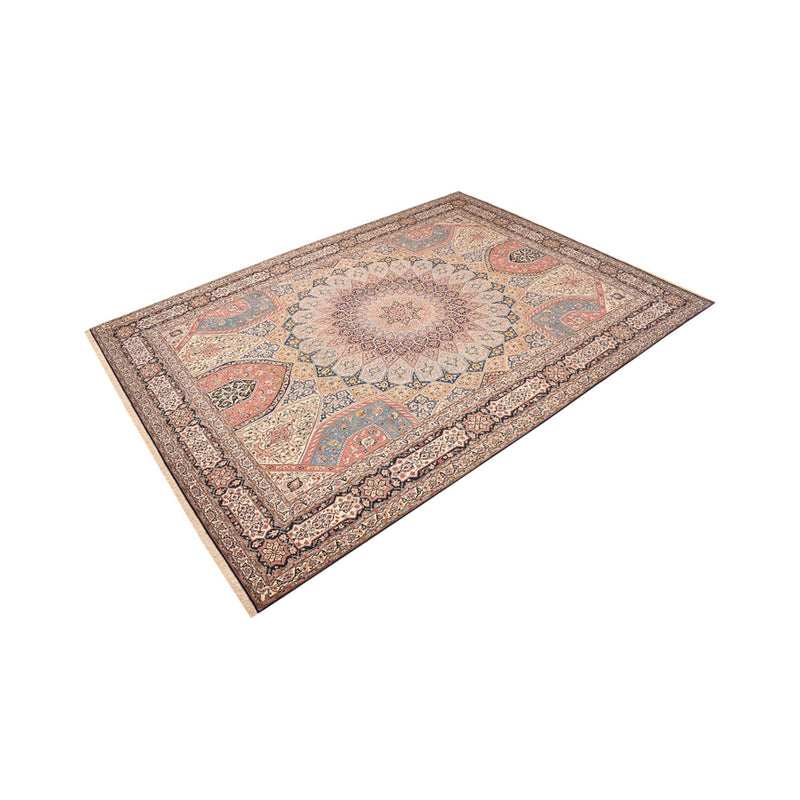 Täbriz - 50 Raj Teppich 297x400cm - Perserteppich - hellbeige
