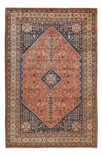 Abadeh Teppich 200x304cm - Perserteppich - hellrot