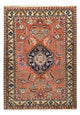 Ardebil Teppich 142x200cm - Perserteppich - rot