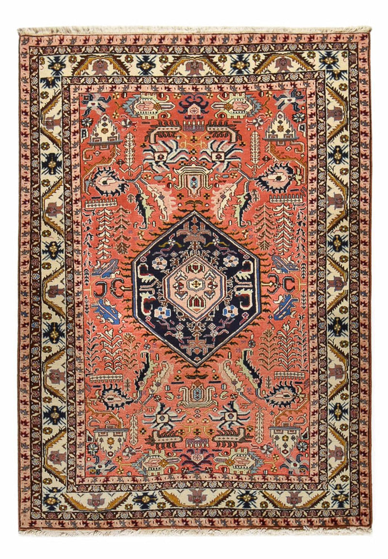 Ardebil Teppich 142x200cm - Perserteppich - rot