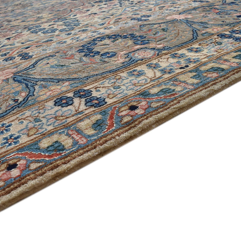 Täbriz - 40 Raj Teppich 242x342cm - Perserteppich - sand