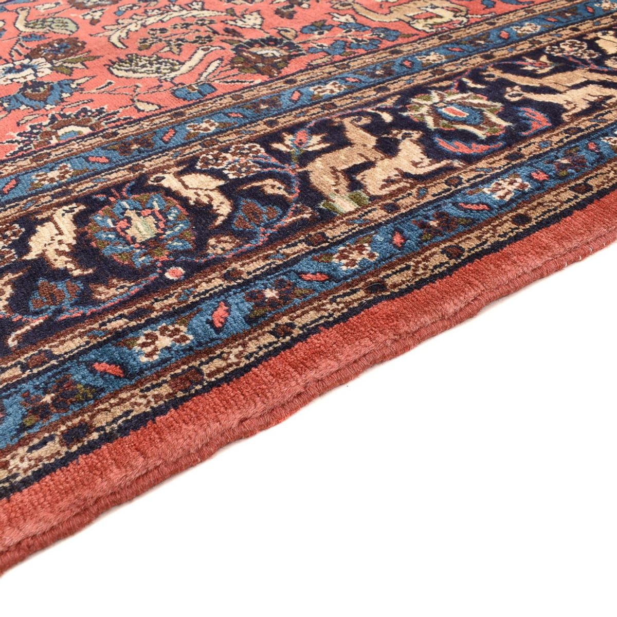 Mehraban Teppich 205x311cm - Perserteppich - hellrot