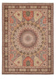 Täbriz - 50 Raj Teppich 298x396cm - Perserteppich - dunkelbeige
