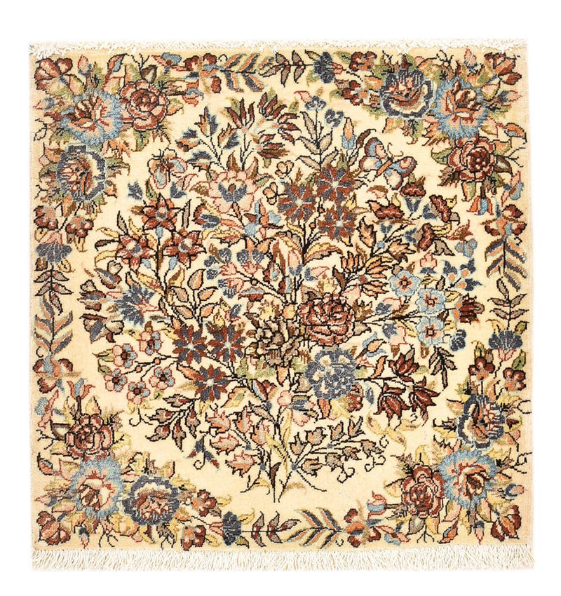 Rafsanjan Teppich 50x51cm - Perserteppich - mehrfarbig