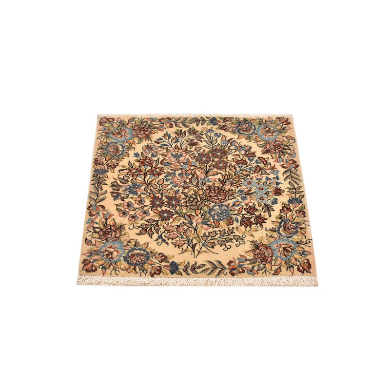 Rafsanjan Teppich 50x51cm - Perserteppich - mehrfarbig