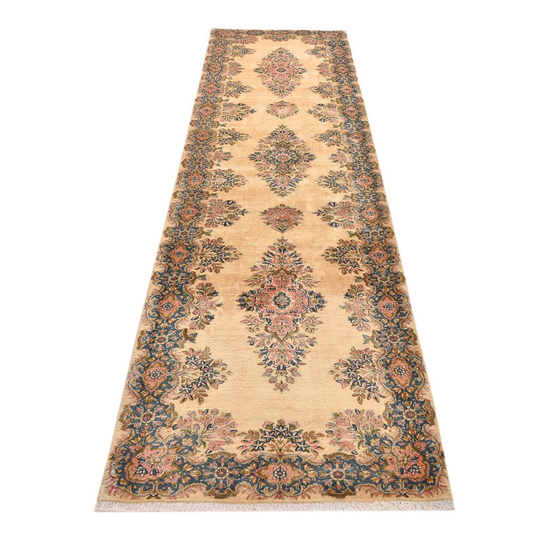 Rafsanjan Teppich 86x368cm - Perserteppich - beige