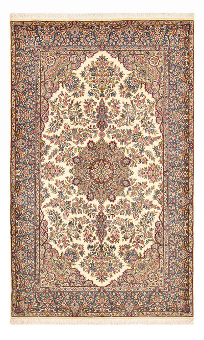 Rafsanjan Teppich 148x243cm - Perserteppich - dunkelbeige